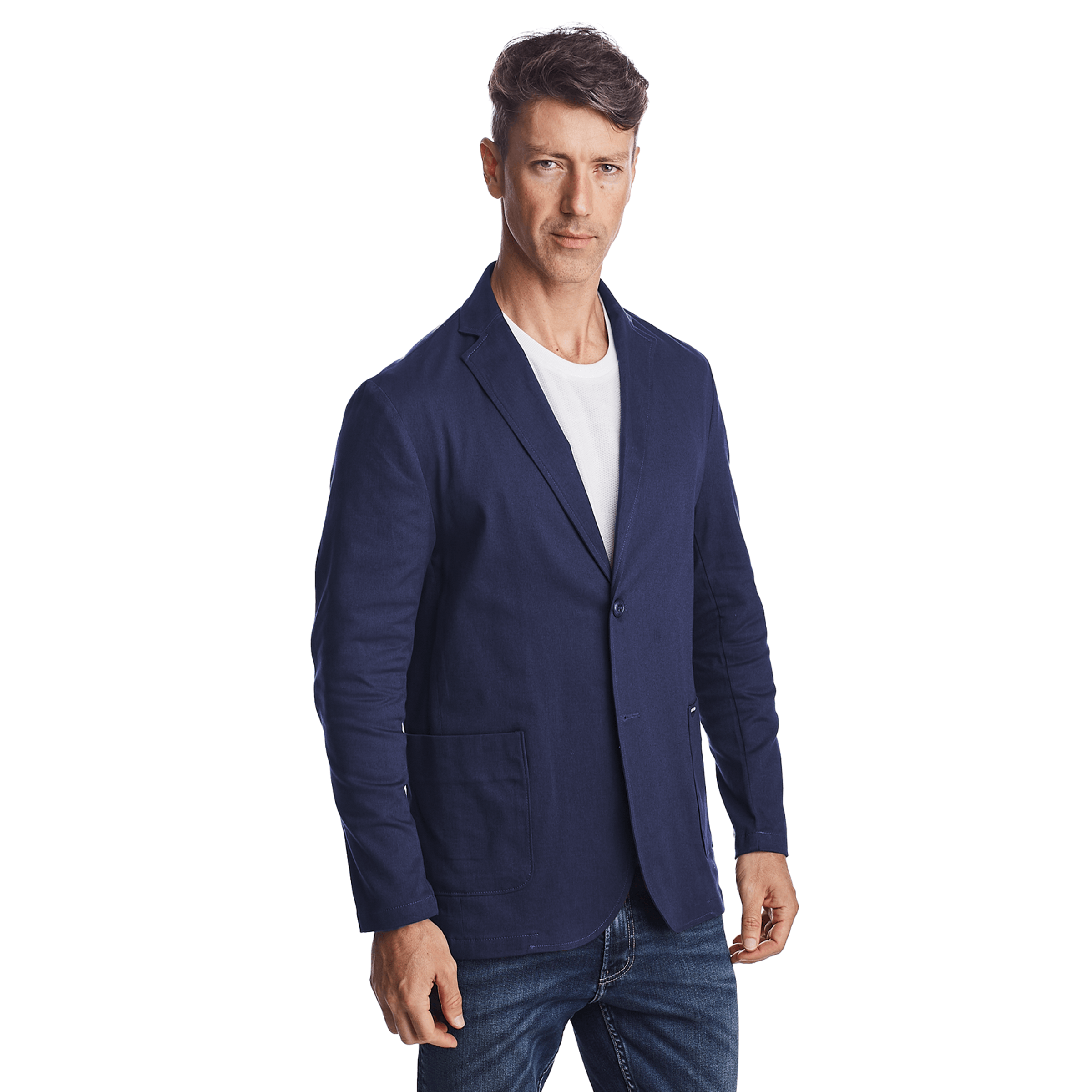 Blazer-Masculino-Casual-de-Sarja-Convicto